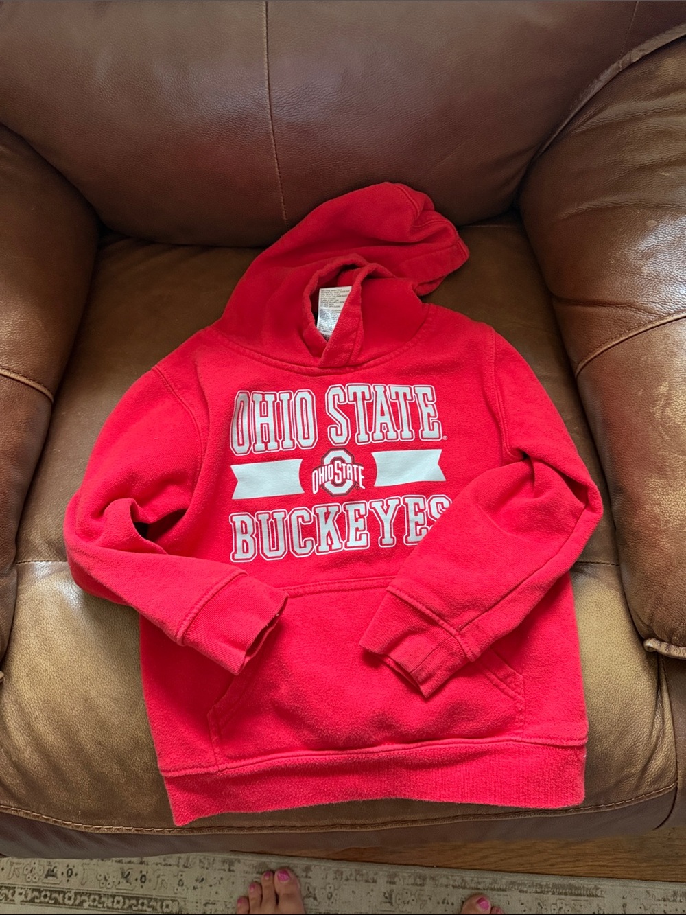 GEN2 Kids Ohio State Red Pullover Hoodie